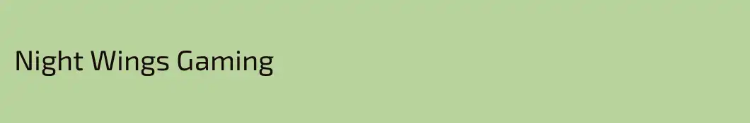 Night Wings Gaming